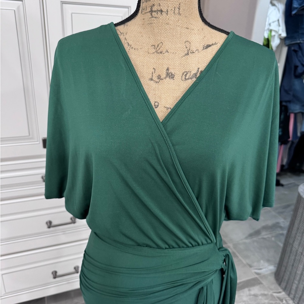 Deep Green top